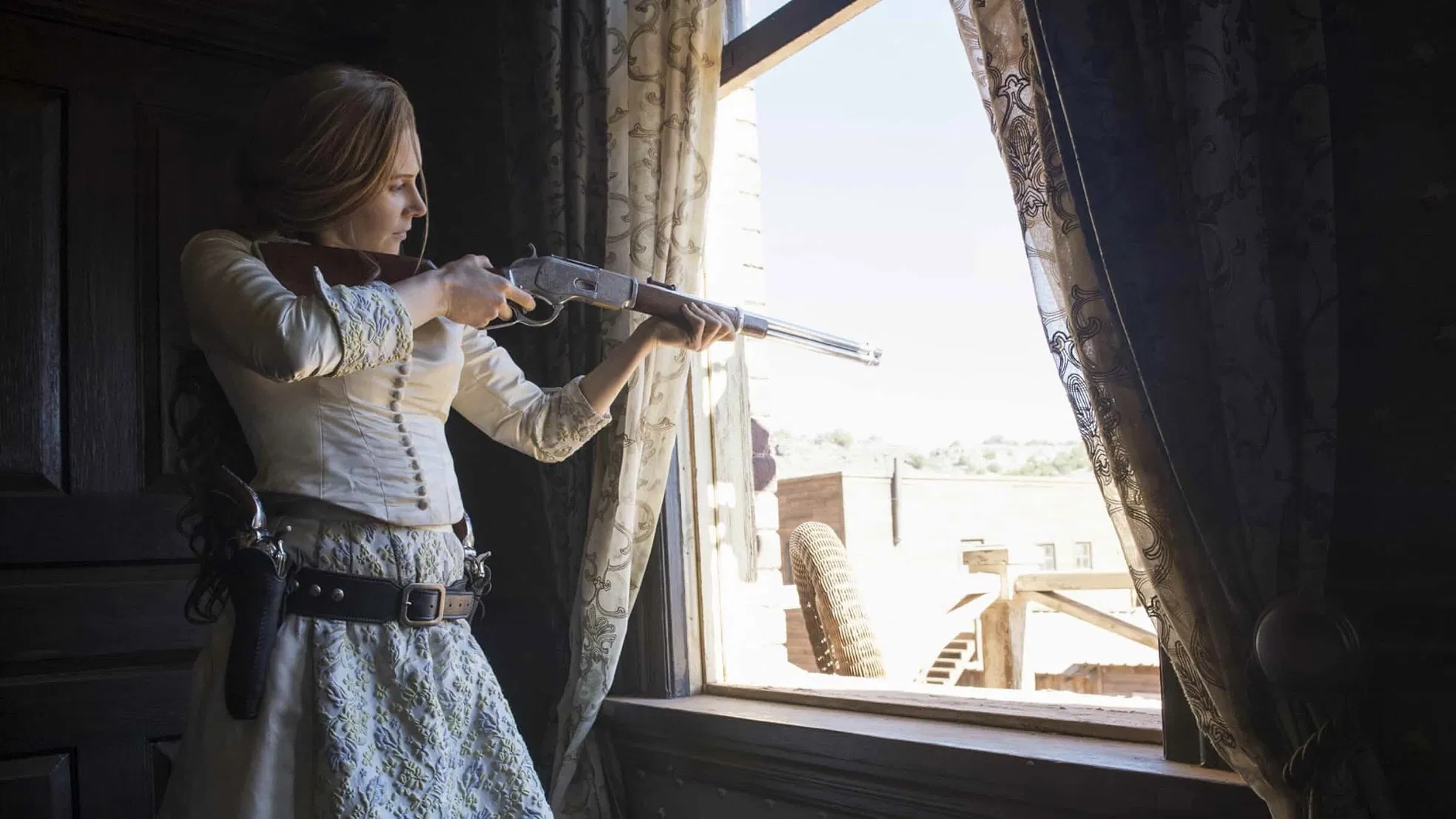 Banner da minisséries Godless